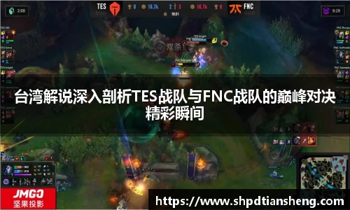 im电竞台湾解说深入剖析TES战队与FNC战队的巅峰对决精彩瞬间